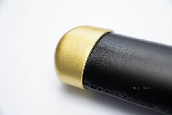DEMON SLAYER – GIYU TOMIOKA'S NICHIRIN SWORD (with LEATHER sheath and stand) - Image 11