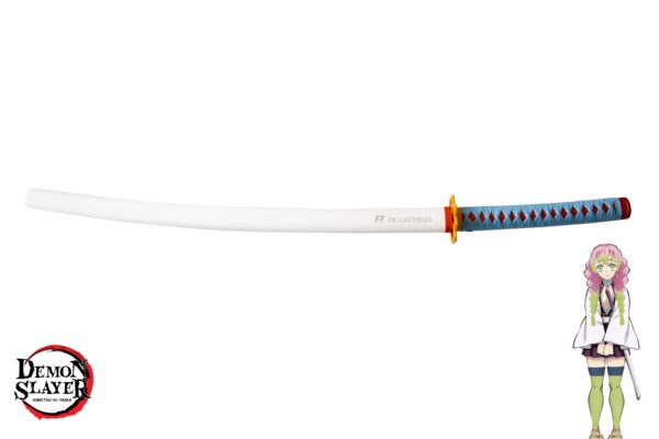 DEMON SLAYER - MITSURI KANROJI'S NICHIRIN SWORD (w FREE sword stand)