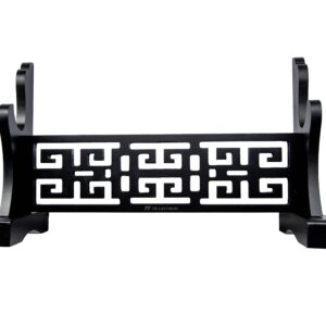 VINTAGE HOLLOW PATTERN SINGLE SWORD STAND