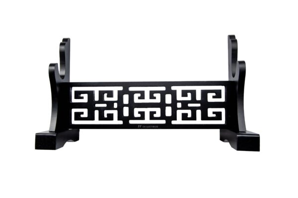 VINTAGE HOLLOW PATTERN SINGLE SWORD STAND