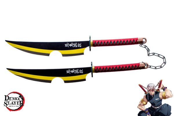DEMON SLAYER – TENGEN UZUI’S DUAL NICHIRIN CLEAVERS