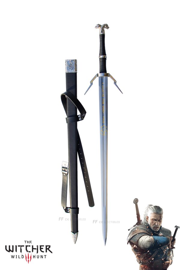 THE WITCHER - GERALT OF RIVIA'S ENHANCED WOLVEN SILVER SWORD