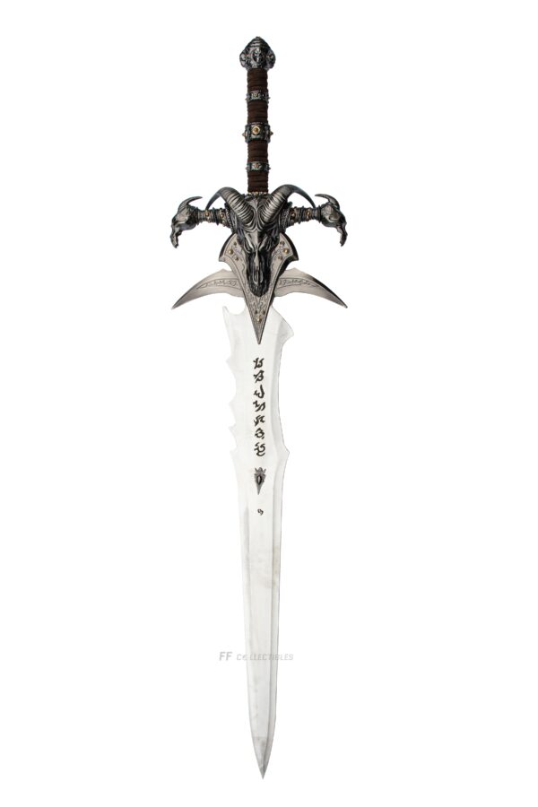 WORLD OF WARCRAFT - LICH KING FROSTMOURNE SWORD REPLICA (with FREE WALL PLAQUE) - Image 2