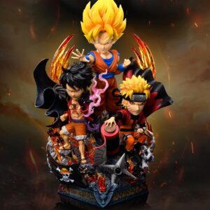 DEYIN STUDIO – THE BIG THREE, LUFFY, NARUTO AND GOKU [IN STOCK]