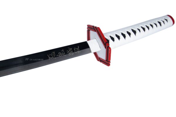 DEMON SLAYER – GIYU TOMIOKA'S NICHIRIN SWORD (w FREE sword stand) - Image 9