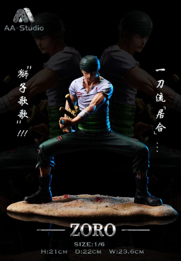 AA STUDIO – ONE PIECE: ONE SWORD STYLE, LION SONG ZORO [SOLD OUT]