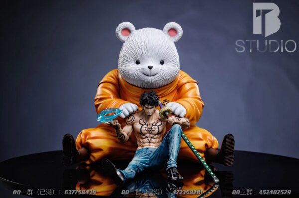 BT STUDIO – ONE PIECE: 7 WARLORDS SITTING POSE SERIES 2. TRAFALGAR LAW [IN STOCK]