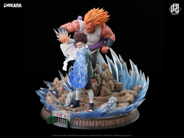 CHIKARA STUDIO – NARUTO: CHOJI AKIMICHI VS JIROBO [IN STOCK] - Image 2
