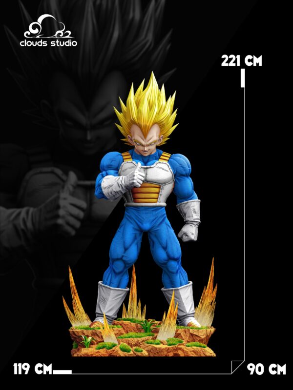 CLOUDS STUDIO – DRAGON BALL Z: VEGETA 1/1 [SOLD OUT]