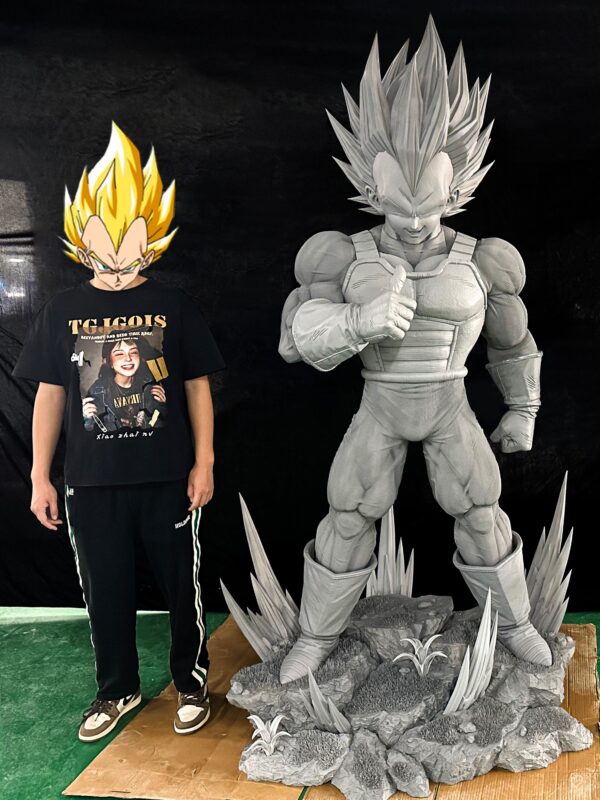 CLOUDS STUDIO – DRAGON BALL Z: VEGETA 1/1 [SOLD OUT] - Image 3