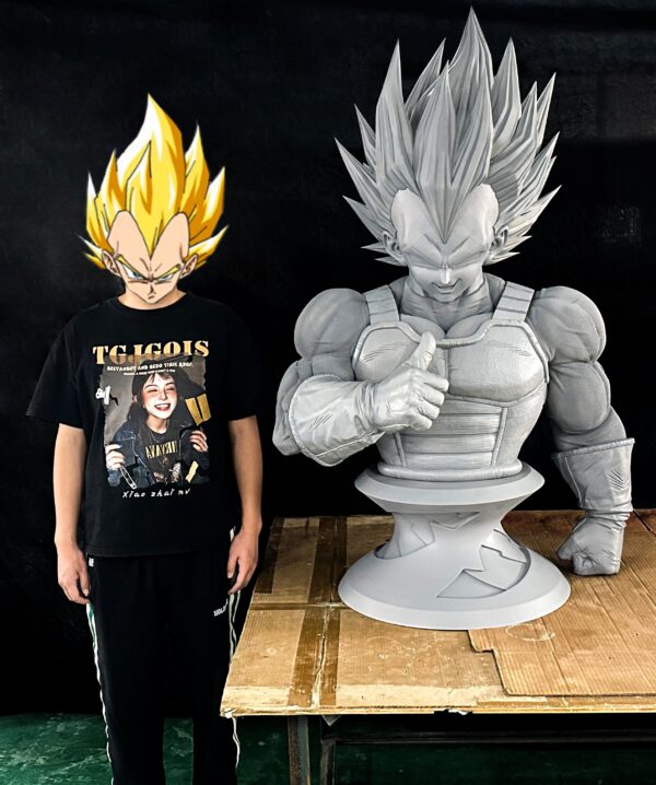 CLOUDS STUDIO – DRAGON BALL Z: VEGETA 1/1 [SOLD OUT] - Image 4