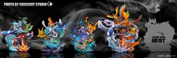 CRESCENT STUDIO – POKEMON: THE FIVE LEGENDARY BIRDS [PRE-ORDER] - Image 9