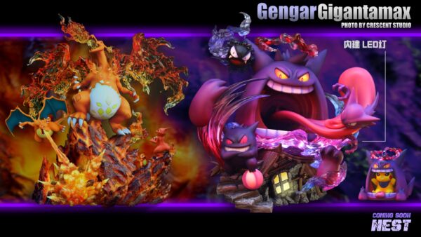 CRESCENT STUDIO – POKEMON: GIGANTAMAX GENGAR [IN STOCK] - Image 8