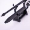 SWORD ART ONLINE – BLACK DARK REPULSER SWORD KEYCHAIN - Image 3