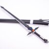 SWORD ART ONLINE – BLACK DARK REPULSER SWORD KEYCHAIN - Image 4