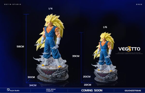 DEYIN STUDIO – DRAGON BALL Z: SUPER SAIYAN 3 VEGETTO [SOLD OUT] - Image 7