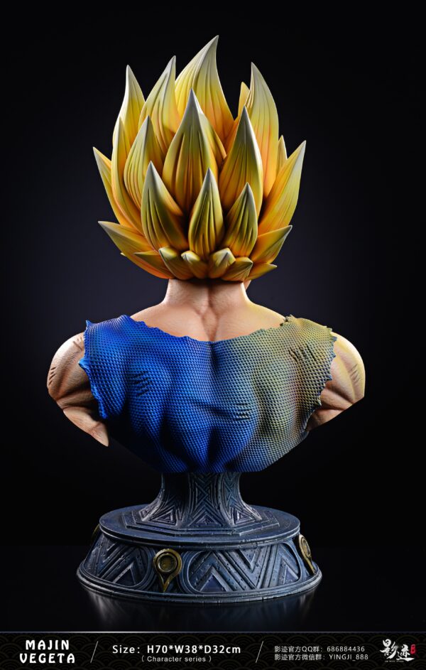 DIM MODEL STUDIO – DRAGON BALL Z: MAJIN VEGETA BUST 1/1 [IN STOCK] - Image 5
