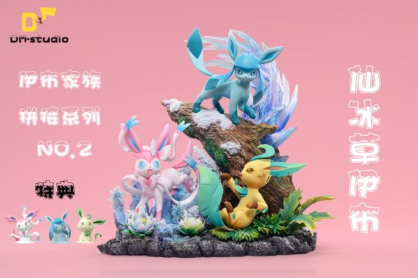 DM STUDIO – POKEMON: EEVEE FAMILY COMBINATION SERIES 2. SYLVEON, GLACEON AND LEAFEON [SOLD OUT]