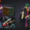 DOD x ZORO STUDIO – ONE PIECE: ZORO SERIES 2. SITTING ZORO [SOLD OUT] - Image 7