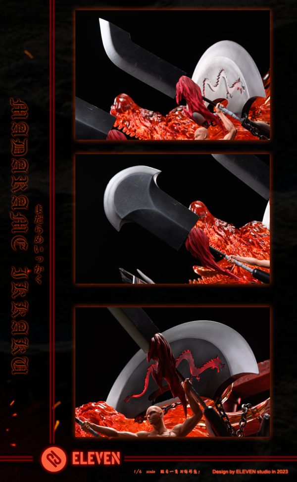 ELEVEN STUDIO – BLEACH: BANKAI SERIES 1. RYUMON HOZUKIMARU IKKAKU MADARAME [IN STOCK] - Image 6