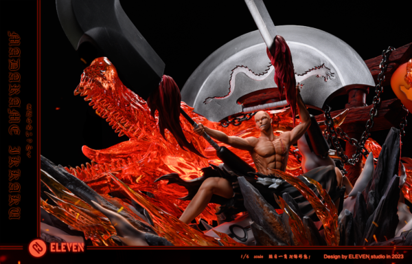 ELEVEN STUDIO – BLEACH: BANKAI SERIES 1. RYUMON HOZUKIMARU IKKAKU MADARAME [IN STOCK] - Image 3