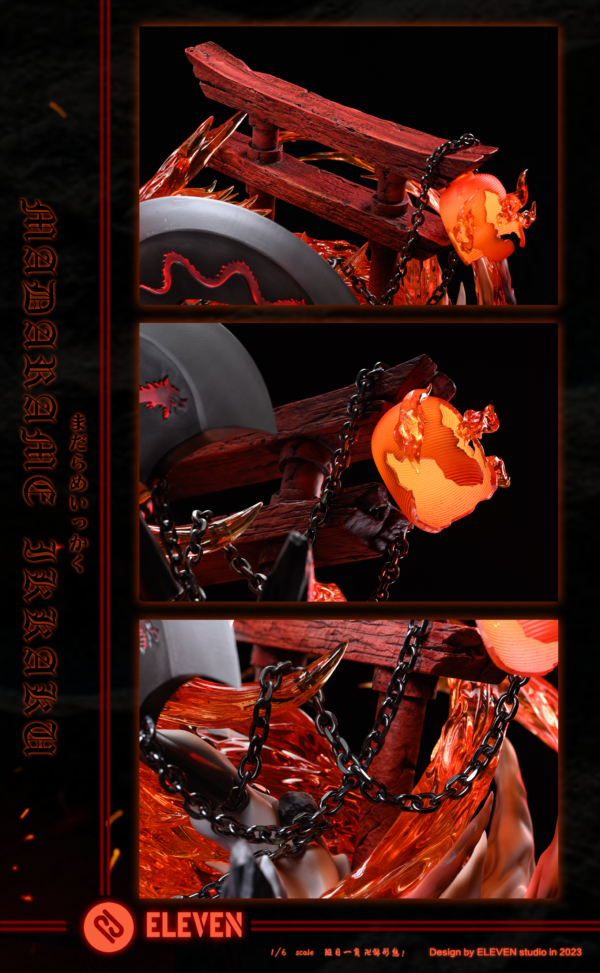 ELEVEN STUDIO – BLEACH: BANKAI SERIES 1. RYUMON HOZUKIMARU IKKAKU MADARAME [IN STOCK] - Image 5