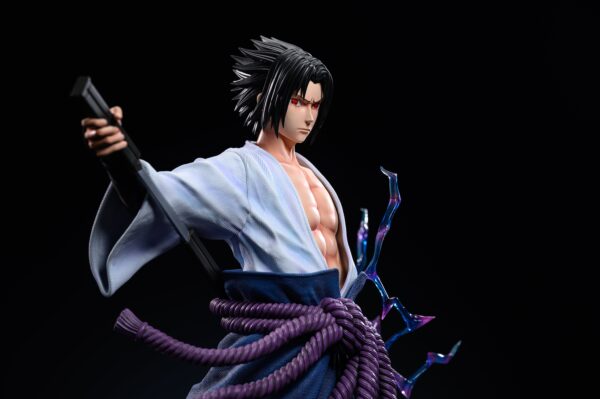 EVIL STUDIO – NARUTO: WHITE OUTFIT SASUKE UCHIHA [PRE-ORDER] - Image 2