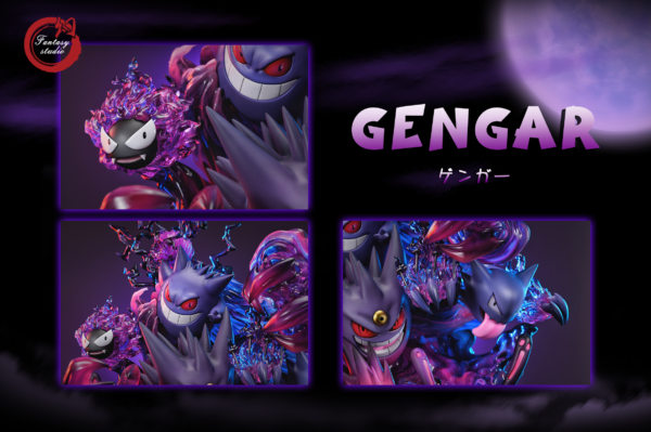 FANTASY STUDIO – POKEMON: GX EVOLUTION SERIES 6. GENGAR FAMILY [IN STOCK] - Image 2
