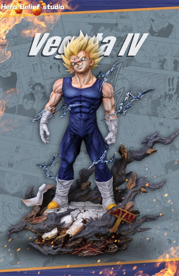 HERO BELIEF STUDIO – DRAGON BALL Z: MAJIN VEGETA [IN STOCK] - Image 2