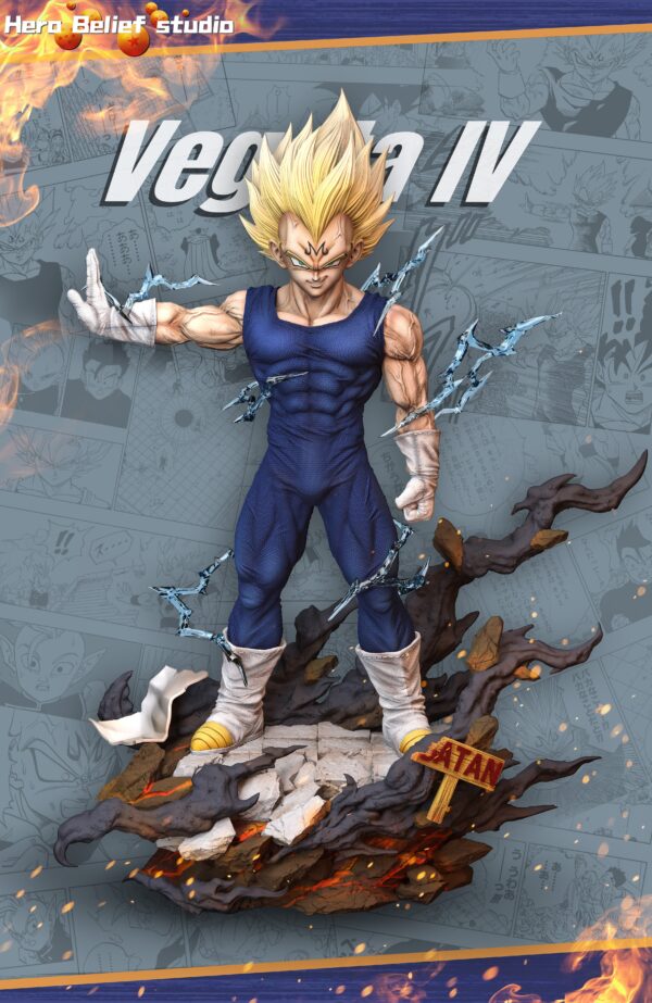 HERO BELIEF STUDIO – DRAGON BALL Z: MAJIN VEGETA [IN STOCK] - Image 7