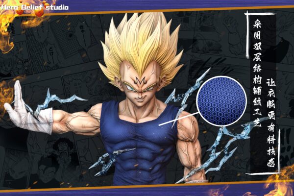 HERO BELIEF STUDIO – DRAGON BALL Z: MAJIN VEGETA [IN STOCK] - Image 10