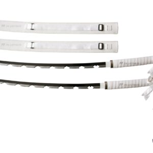 DEMON SLAYER - INOSUKE HASHIBIRA'S NICHIRIN SWORDS SET OF 2 (with FREE double sword stand)