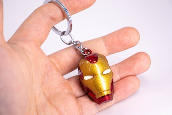 MARVEL’S AVENGERS – IRON MAN HELMET KEYCHAIN - Image 5