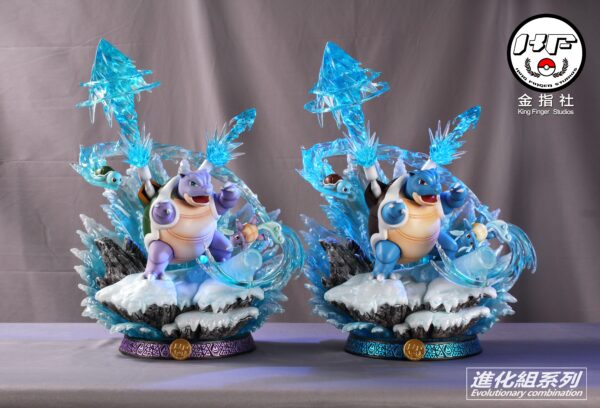 KING FINGER STUDIO – POKEMON: BLASTOISE FAMILY EVOLUTIONARY SERIES [PRE-ORDER] - Image 6