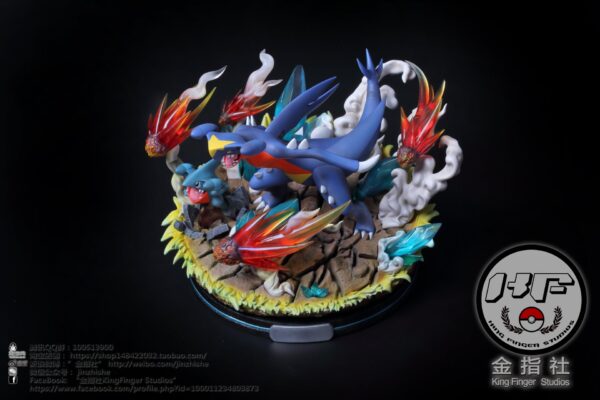 KING FINGER STUDIO – POKEMON: GARCHOMP AND GIBLE [IN STOCK] - Image 3