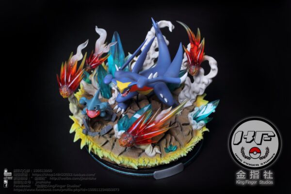 KING FINGER STUDIO – POKEMON: GARCHOMP AND GIBLE [IN STOCK] - Image 5