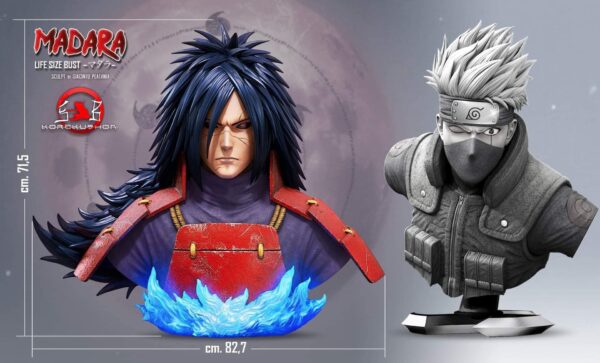 KOREKUSHON STUDIO – NARUTO: MADARA BUST 1/1 [PRE-ORDER] - Image 5