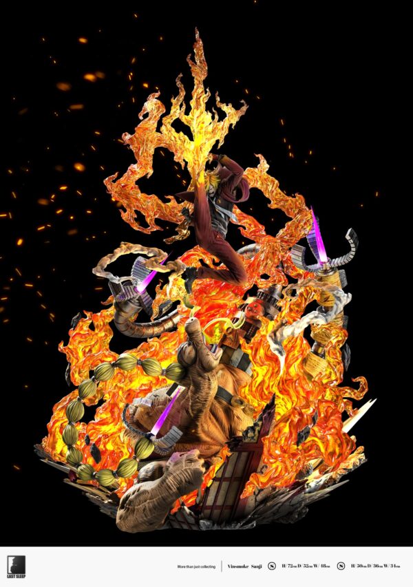 LAST SLEEP STUDIO – ONE PIECE: SANJI VS QUEEN [SOLD OUT]