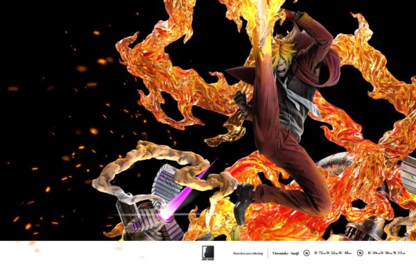LAST SLEEP STUDIO – ONE PIECE: SANJI VS QUEEN [SOLD OUT] - Image 2