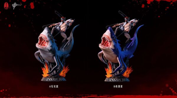 LC STUDIO – CHAINSAW MAN: HYBRID FORM DENJI RIDING SHARK FIEND BEAM [PRE-ORDER] - Image 9