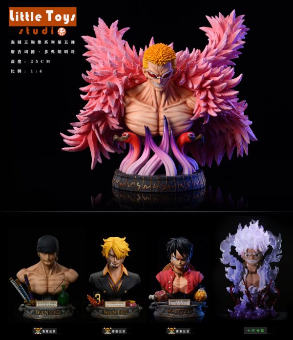 LITTLE TOYS STUDIO – ONE PIECE: DONQUIXOTE DOFLAMINGO BUST [DISCONTINUED]