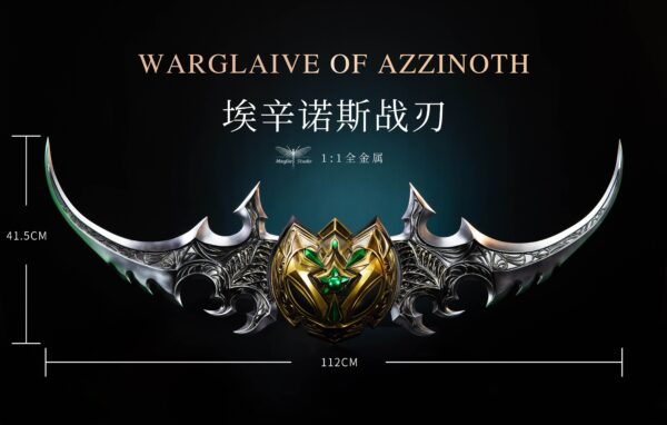 MAYFLIES STUDIO – WORLD OF WARCRAFT: WARGLAIVE OF AZZINOTH 1/1 REPLICA [DISCONTINUED]