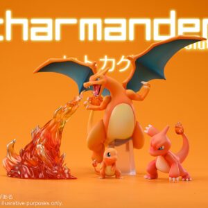 MG STUDIO – POKEMON: SCALE WORLD SERIES, CHARIZARD EVOLUTION FAMILY [IN STOCK]