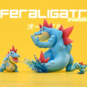 MG STUDIO – POKEMON: SCALE WORLD SERIES, FERALIGATR EVOLUTION FAMILY [SOLD OUT]