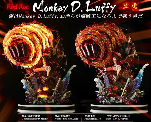 MONKEY D STUDIO – ONE PIECE: RED ROC LUFFY [SOLD OUT]