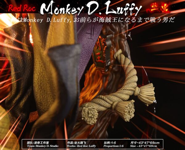 MONKEY D STUDIO – ONE PIECE: RED ROC LUFFY [SOLD OUT] - Image 8