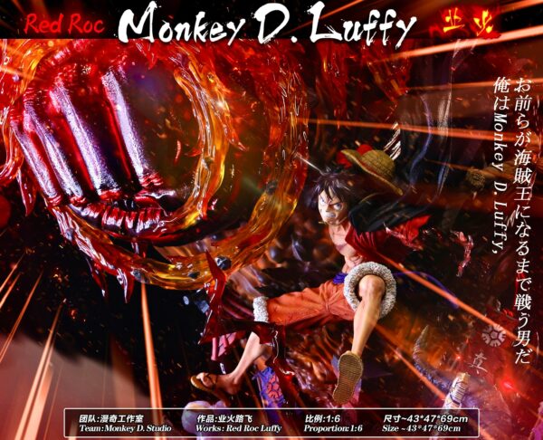 MONKEY D STUDIO – ONE PIECE: RED ROC LUFFY [SOLD OUT] - Image 2