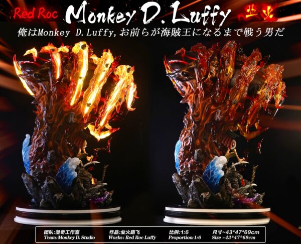 MONKEY D STUDIO – ONE PIECE: RED ROC LUFFY [SOLD OUT] - Image 5