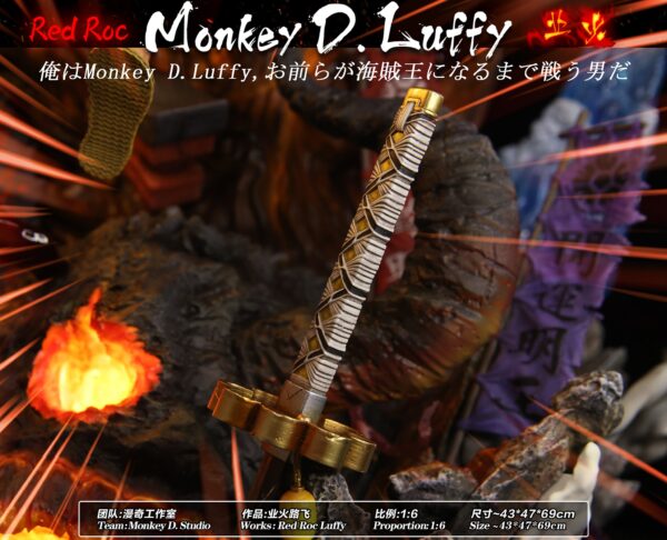 MONKEY D STUDIO – ONE PIECE: RED ROC LUFFY [SOLD OUT] - Image 7
