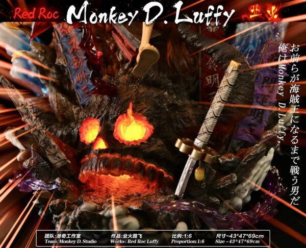 MONKEY D STUDIO – ONE PIECE: RED ROC LUFFY [SOLD OUT] - Image 9